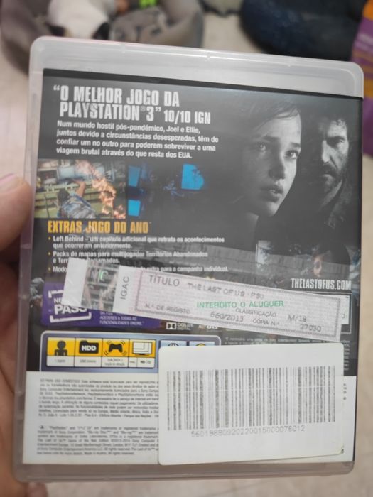 Jogo  last of us ps3