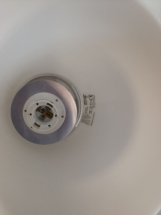 Żyrandol Ikea czarny