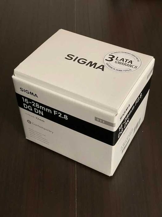 Obiektyw Sigma 16-28 f/2.8 , Sony E Mount
