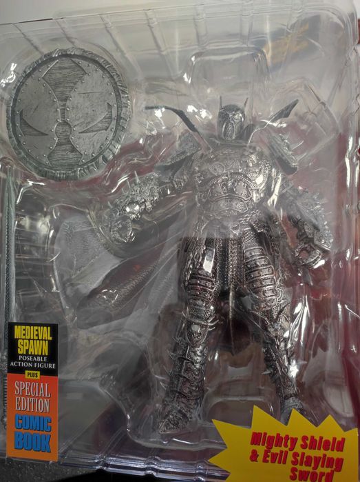 Figura Medieval Spawn Silver Version