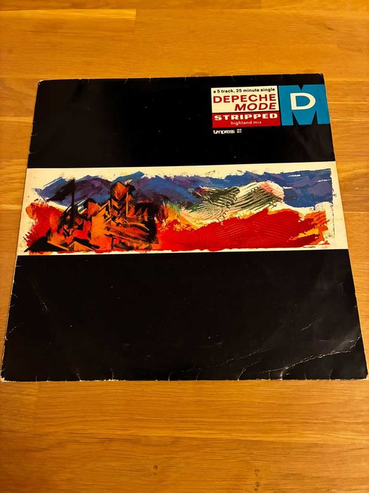 Winyl Depeche Mode - Stripped (Highland Mix) MAXI-SINGLE Tonpress 1986