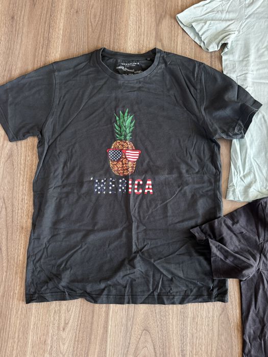 Zestaw męskich koszulek puma , jack Daniel , denim &flower