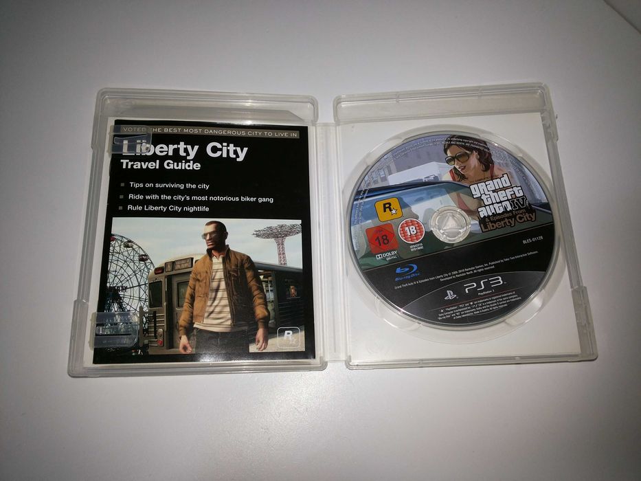 Grand Theft Auto IV (GTA 4) + Episodes from Liberty City - PS3 (Original)