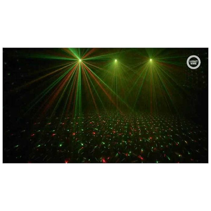 LIGHT4ME LED PAR Flower Ball LASER UV STROBE + pilot efekt dyskotekowy