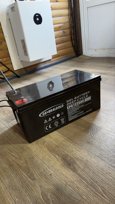 GEL акумулятор General Gold 12V 200Ah
