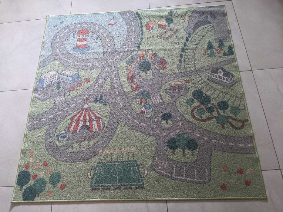 Килим дитячий (місто) 130*130