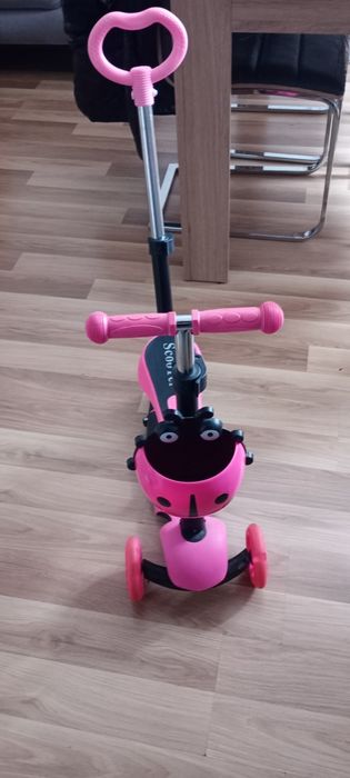 Hulajnoga trójkołowa balansowa biedonka 5 w1