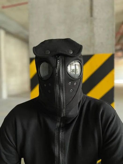 Зіп Худі CP Company Full / Чорна Кофта СП Компані / Толстовка Сіпіха