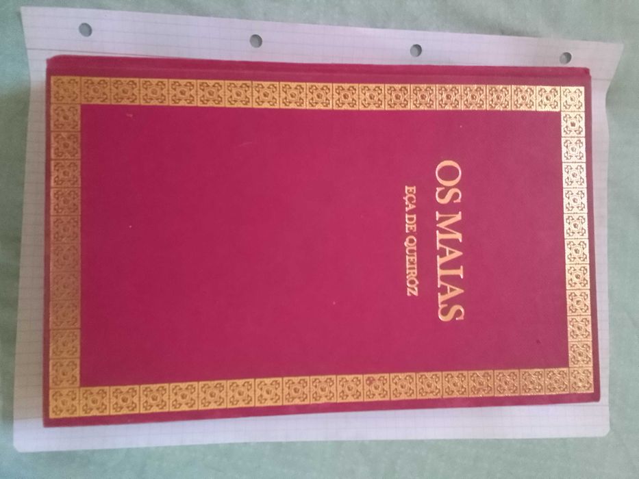 Os Maias" de Eça de Queirós (texto integral, Círculo de Leitores)