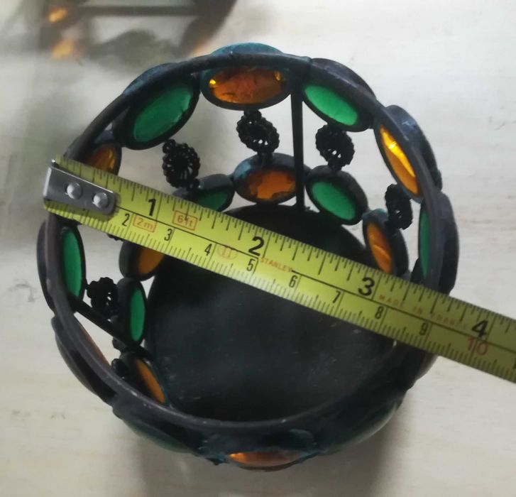 Bases para velas / Peças decorativas (2 unidades)