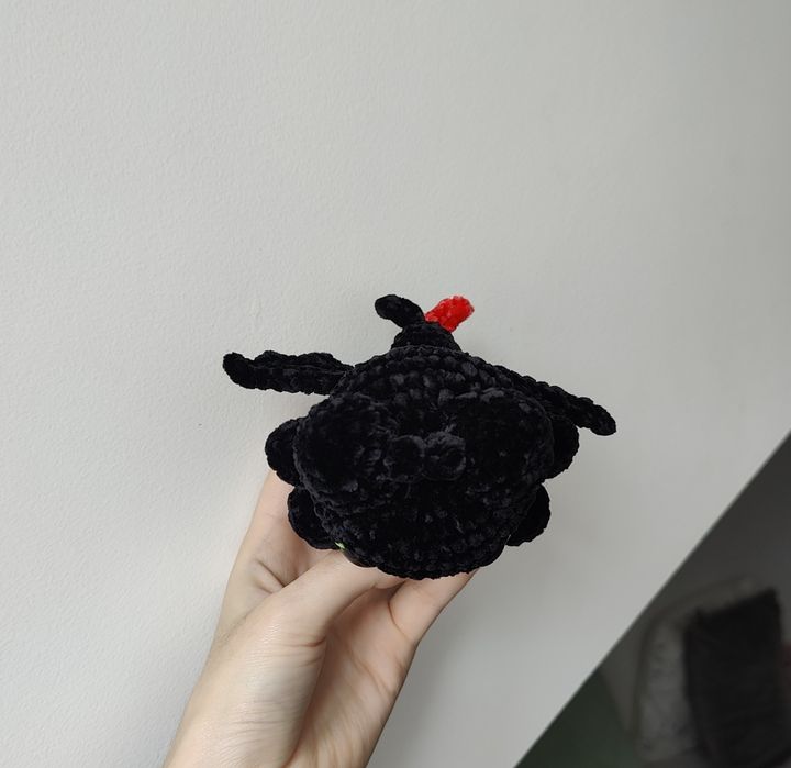 Toothless (Modelo 2) em Crochet | Amigurumi