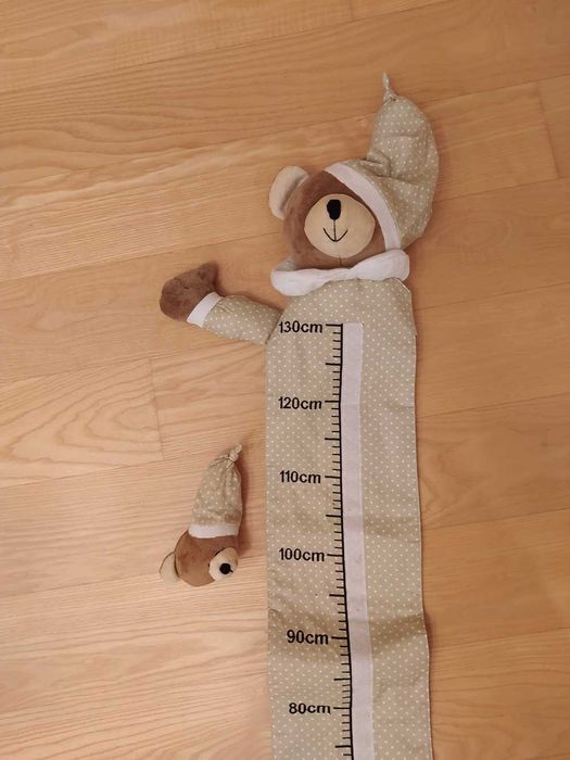 Miarka wzrostu Miś Misio na rzepy