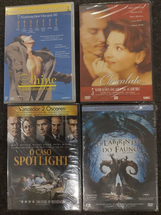 DVDs   Vários  - excelente estado