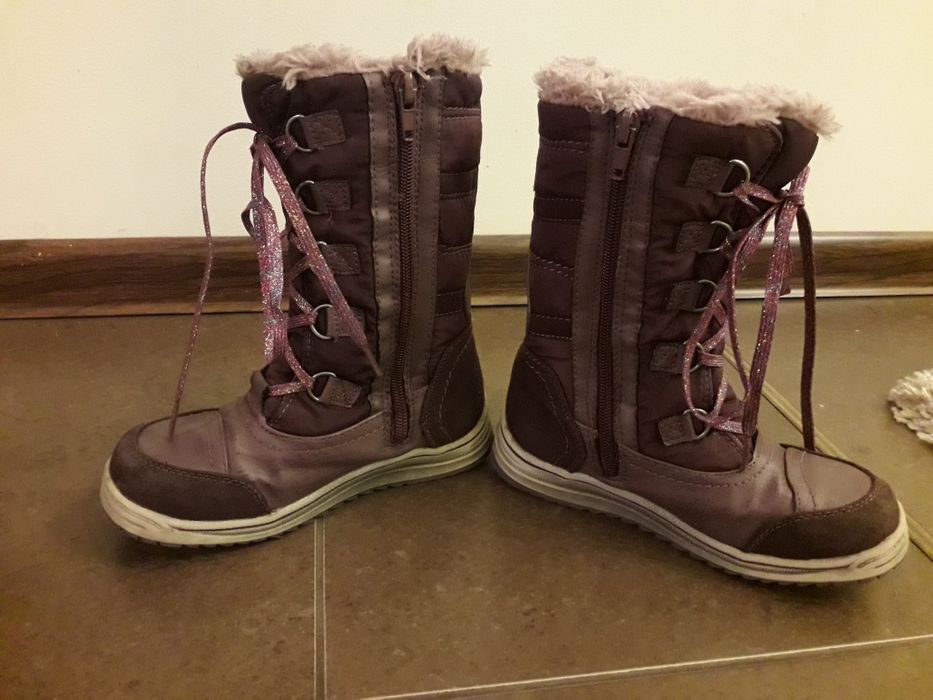 Kozaczki Kozaki zimowe dziewczynka