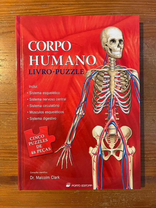 Livro Puzzle "Corpo Humano"