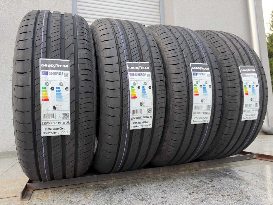 x4 lato 225/55R17 GoodYear EfficientGripPerf2 101W XL prod.2026r! A,A,70db