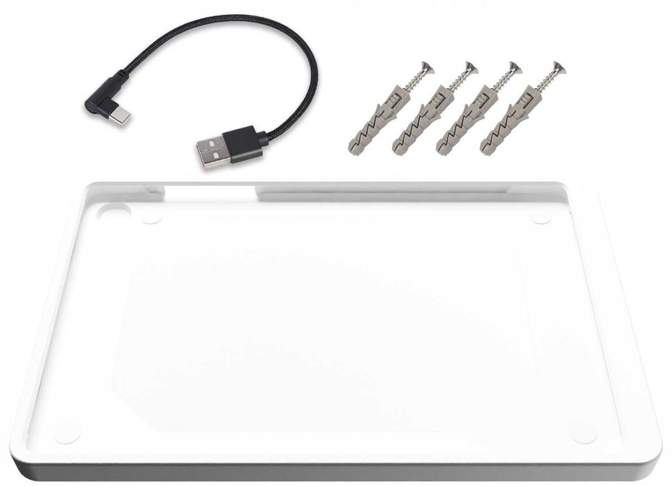 Ramka na tablet Samsung S10 LITE USB-C GENERACJA 2.0 (BIAŁA)