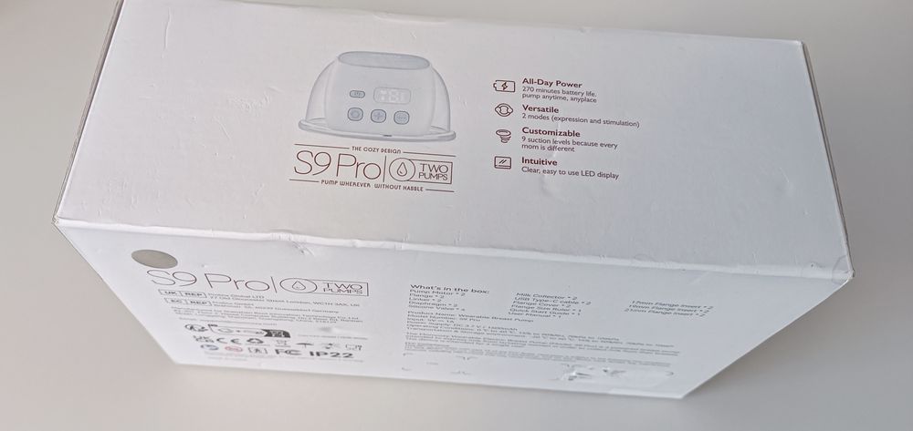 Молоковідсмоктувач Momcozy S9 pro