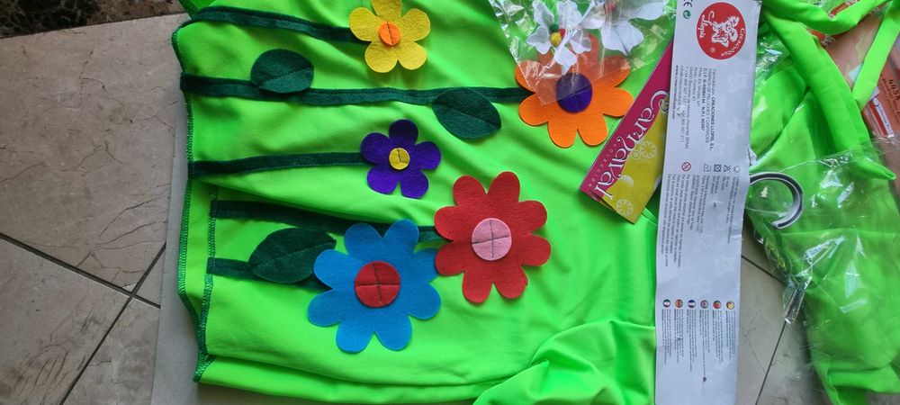 Fatos de carnaval - Flores em vasos