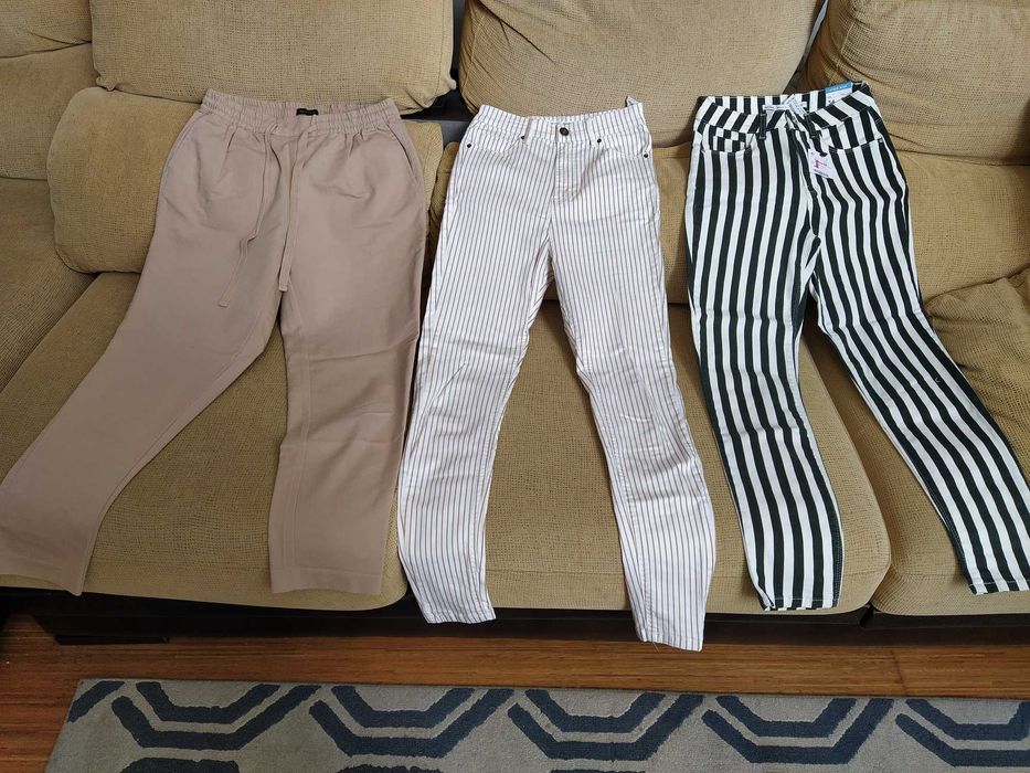 3 Calças Rapariga / Senhora Nº 34