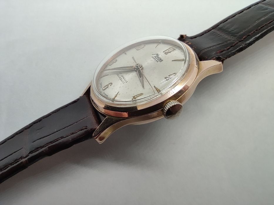 Zegarek Swiss vintage złocony