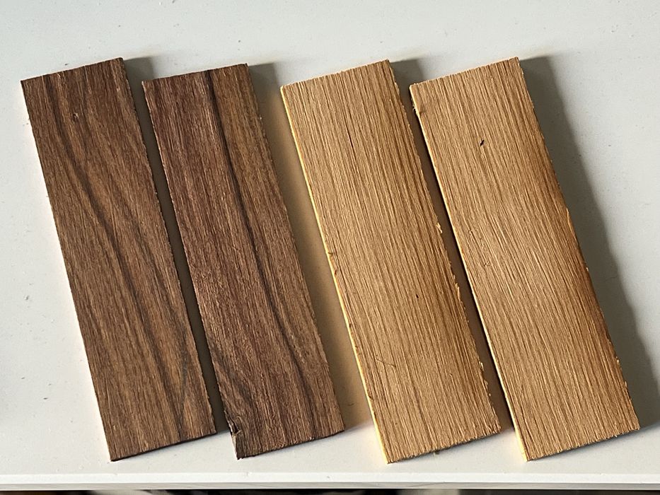 Madeira para cabos facas