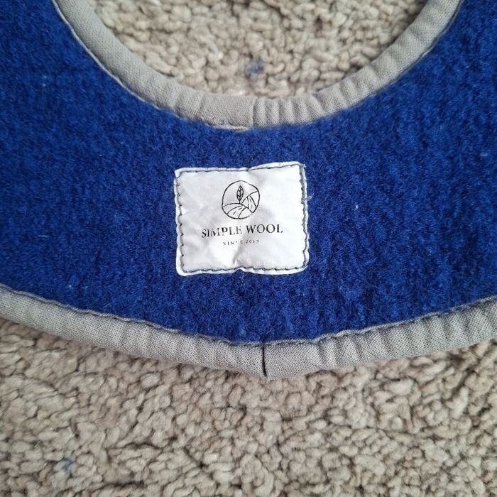 Wkładka do fotelika Simple Wool Niebieska