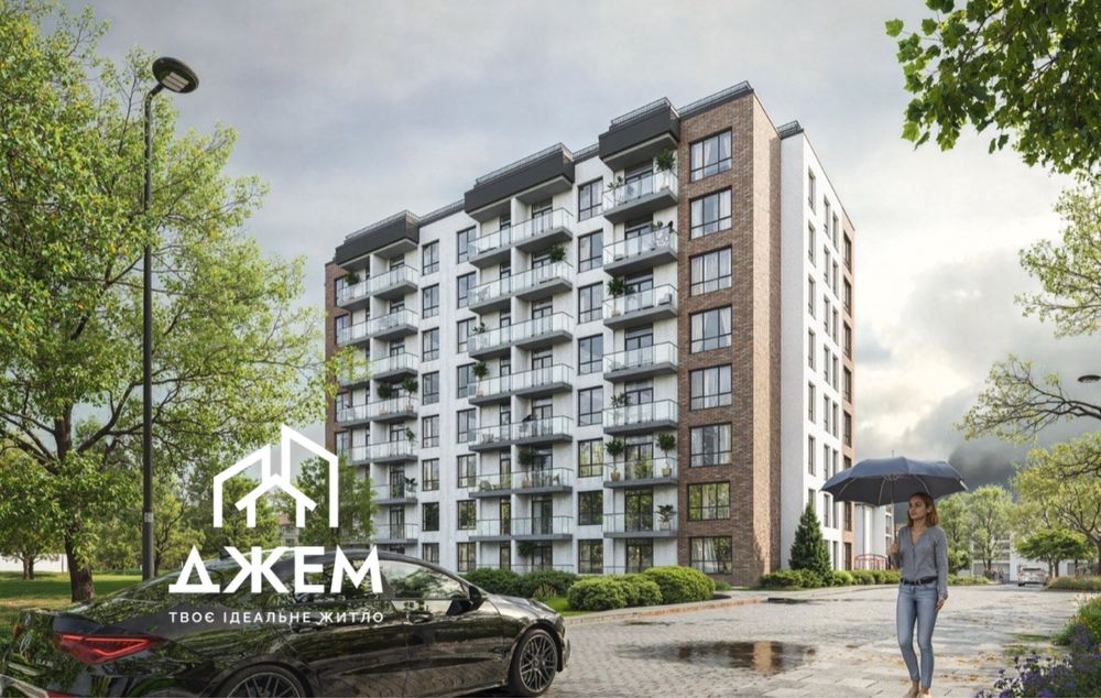 Затишна 2к квартира у новобудові від забудовника. ЖК Джем 2.0