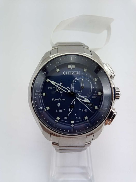 Японские умные часы Citizen Eco-Drive BZ1021-54L, сапфир с