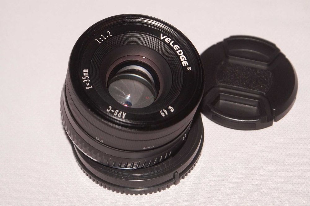 35mm f/1.2 для Sony-E + Canon EF-M