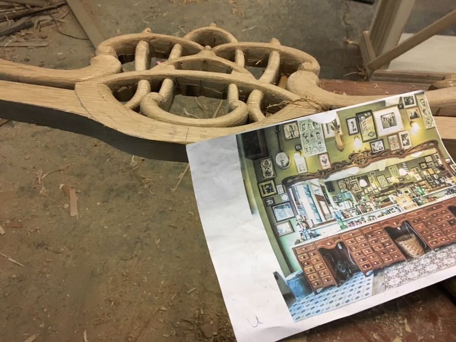 Fabricante Mobiliario barbeiro