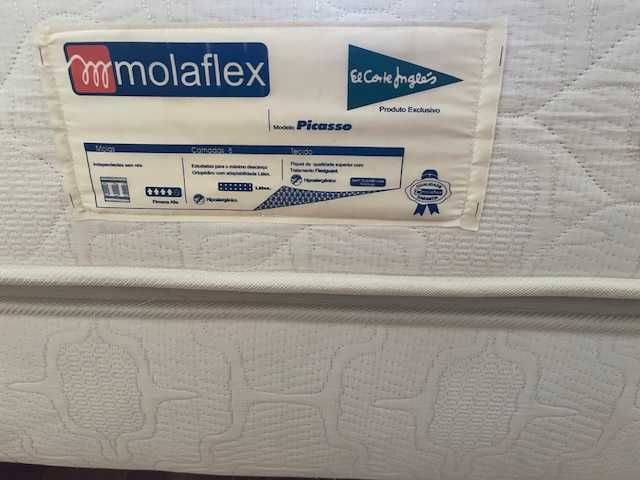 Cama 190x90 - Colchão e Base Molaflex