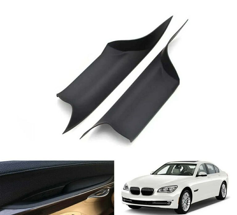 Комплект накладок внутрішніх ручок  на задні двері на  BMW 7