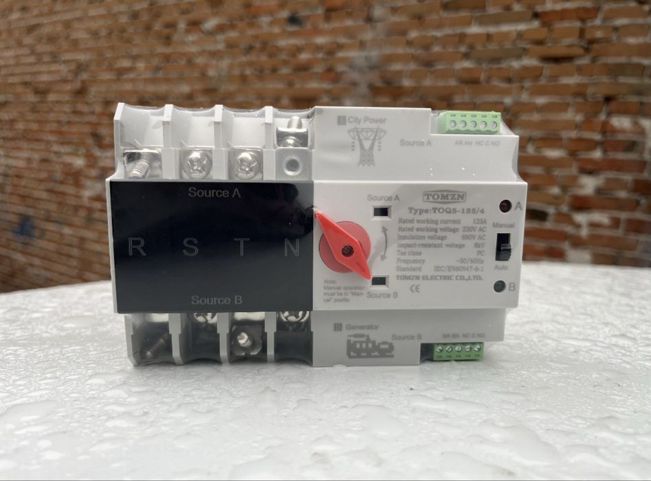 Наявність!!! АВР AVR Автомат введення резерву Tomzn toq5-125-4