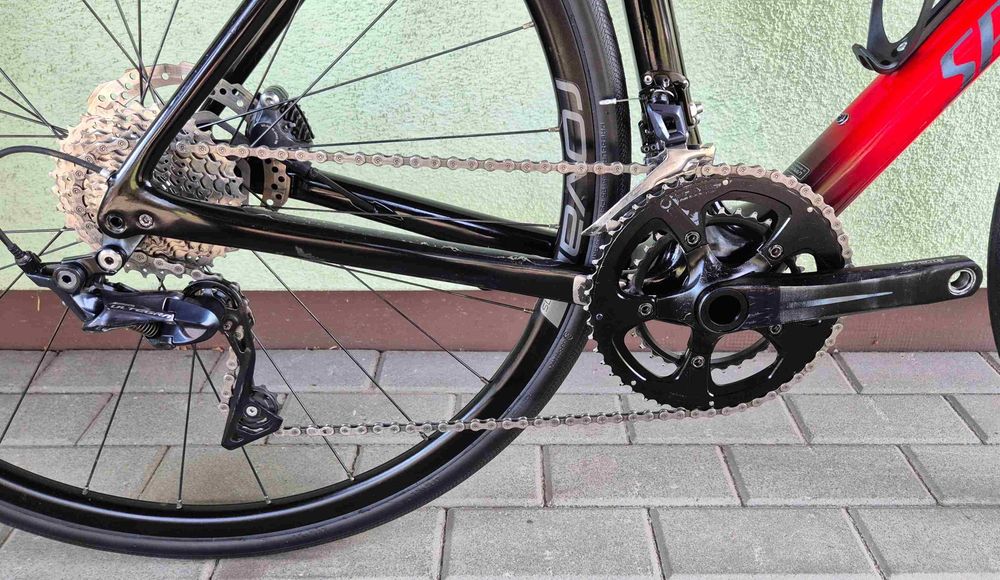 SPECIALIZED roubaix DISC ultegra 11s CARBON  r56 future shock road+