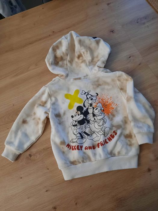 Bluza rozpinana z kapturem 80 Mickey