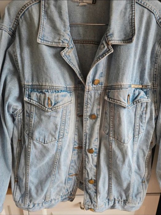 Kurtka jeansowa r.42 bawełniana jasny jeans wiosenna
