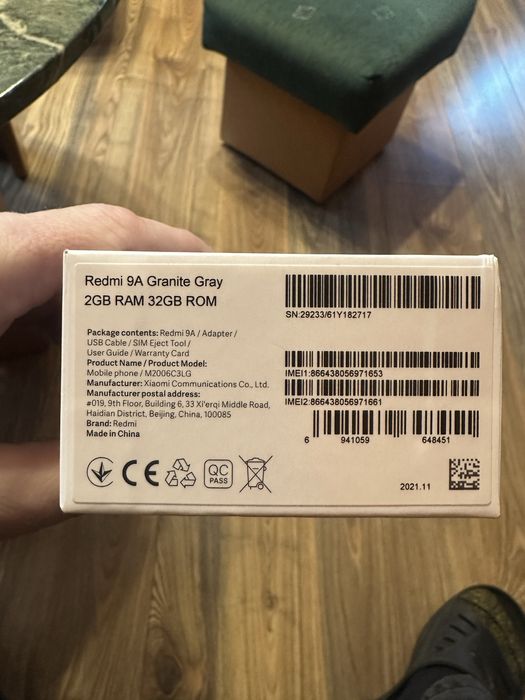 Redmi 9A 2GB/32GB smartfon