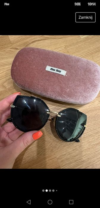 Okulary przeciwsłoneczne Miu miu