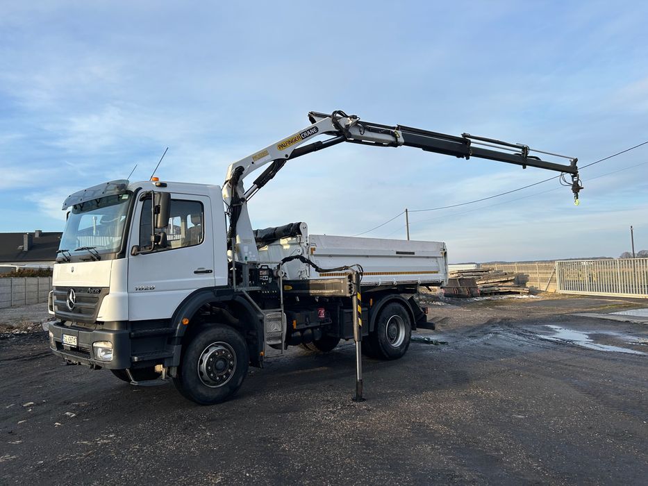 Mercedes Benz Axor 1828 Wywrotka HDS Palfinger