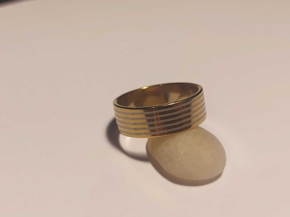 Anel Aço Inoxidável Size 19 - Resistente, Brilhante e Antialérgico