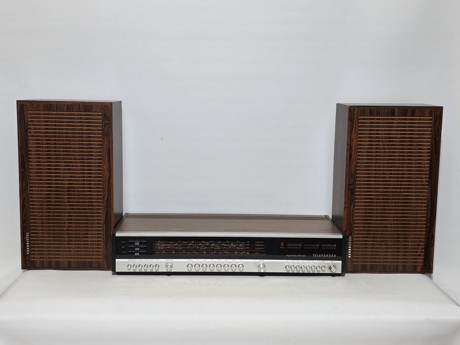 Receiver antigo reparado Telefunken