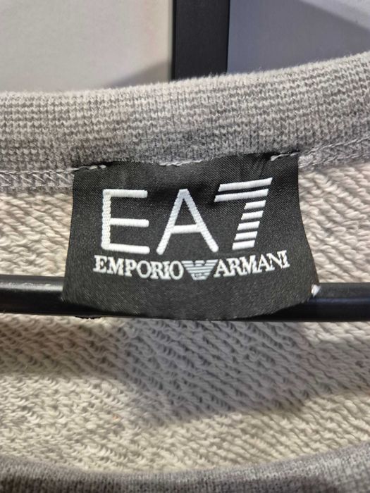 Bluza Emporio Armani EA7 bluza szara rozm. L