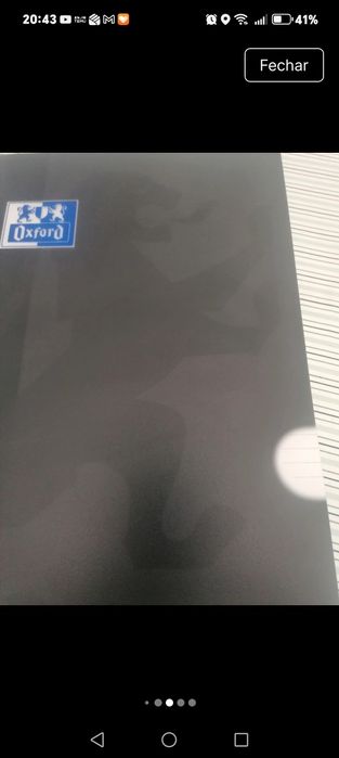 Caderno novo Oxford A4 pautado