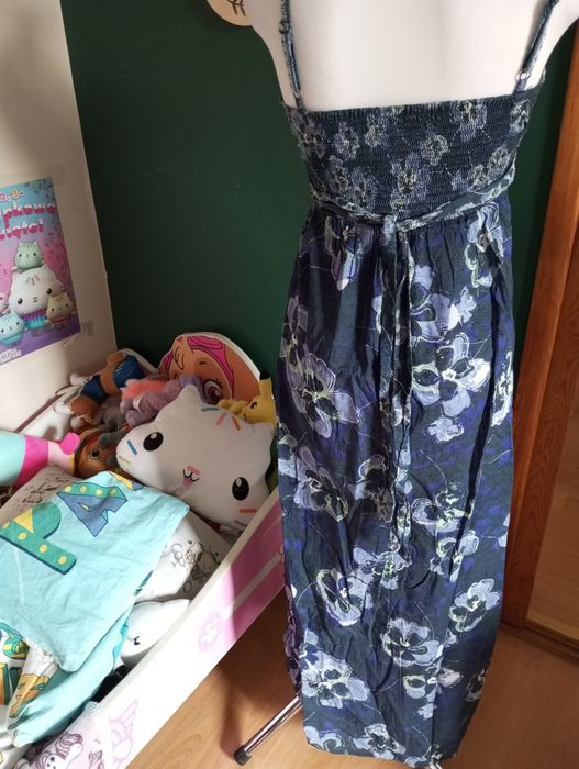 Maxi sukienka w kwiaty S