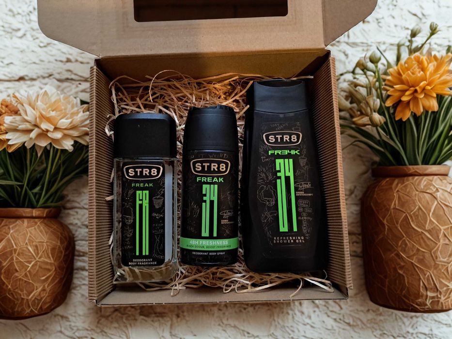 ZESTAW kosmetyków STR8 2 x dezodorant +żel pod prysznic 400ml