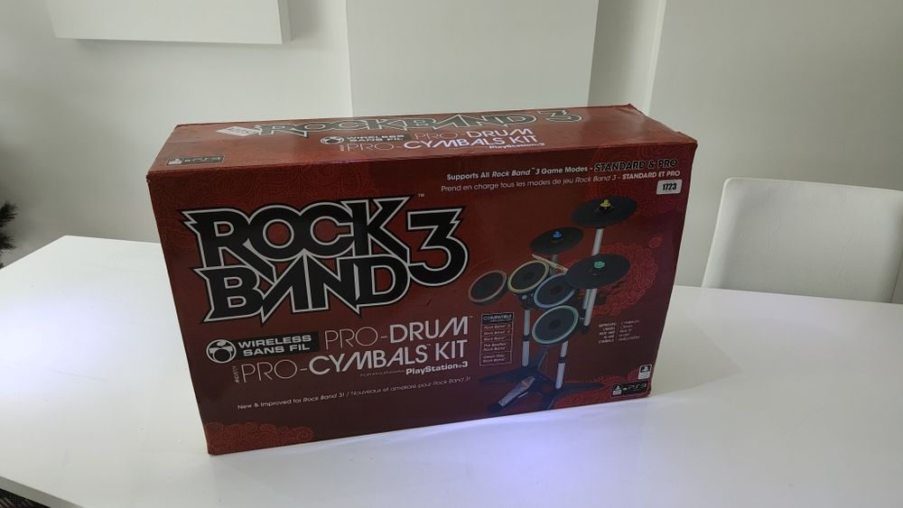 Bateria Rockband 3 Pro kit PS3 *NOVO