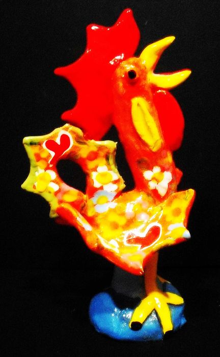 João Ferreira peça em cerâmica - figurado - Barcelos