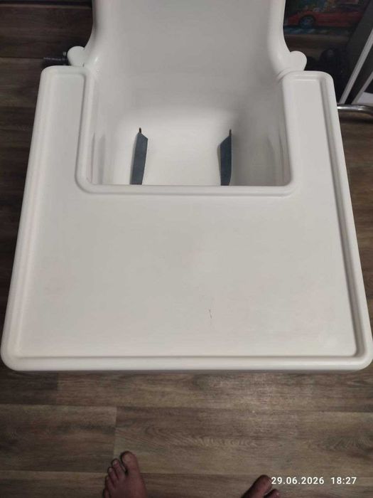 Стільчик для годування IKEA Antilop + підніжка