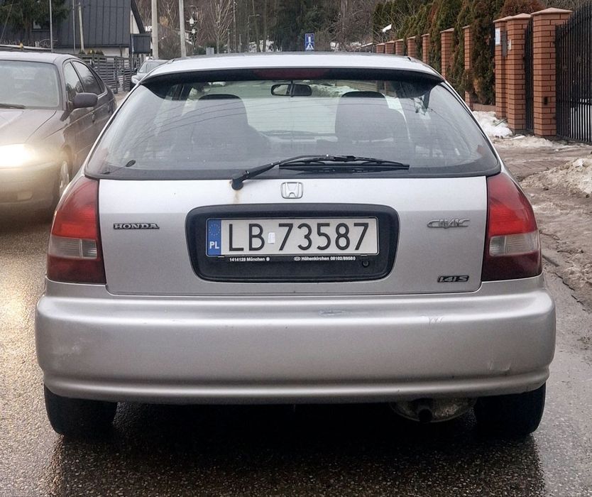 Honda Civic 1.4is Sprawna Klima Nowe Klocki Nowy Akumulator Zimówki Fv